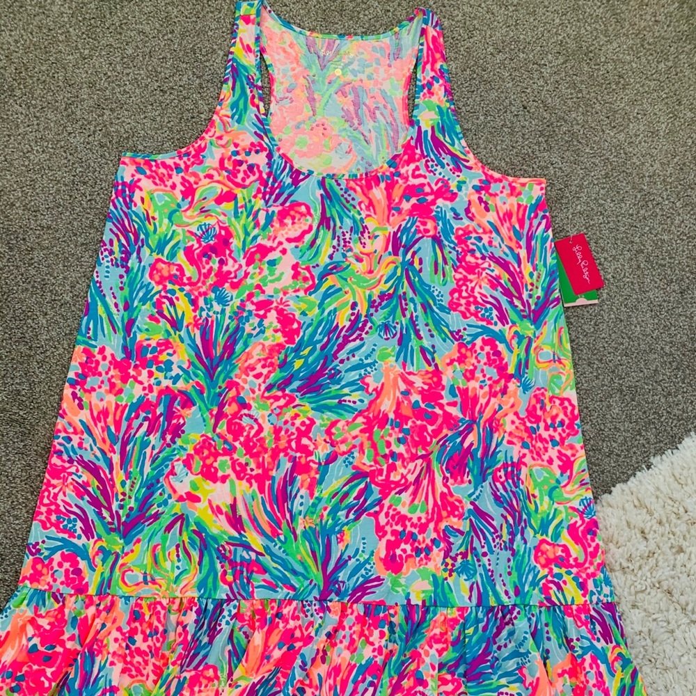 Lilly Pulitzer Hampton Dress  in Fan Sea Pants